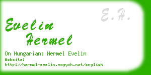evelin hermel business card